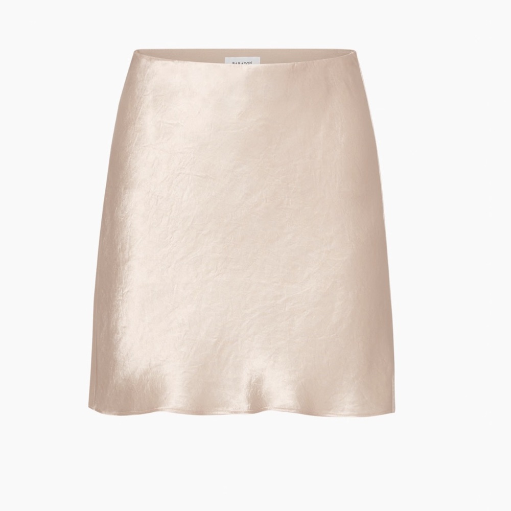 NWT BABATON MINI SLIP SKIRT - DENUDE - Size 00